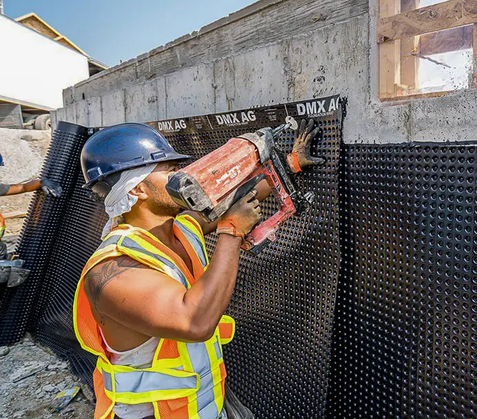 About DMX Carpet Pad 1 dmx ag foundation wrap membranes